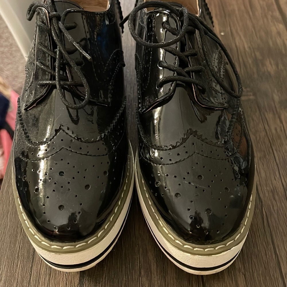 Classic Black Patent Leather Loafers